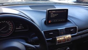 Отключение экрана на Mazda 3 BM