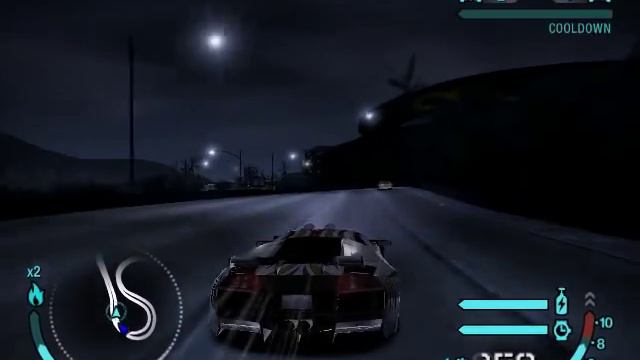 NFS Carbon Police Chase (Lamborghini) смотреть онлайн