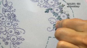 Hand Embroidery: Bullion Knot Stitch\ ВЫШИВКА: РОЗЫ РОКОКО