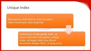 MongoDB Index Property