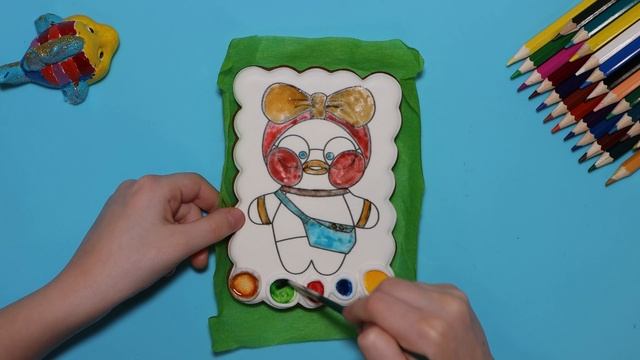 Раскраска Утки Лалафанфан смотреть онлайн