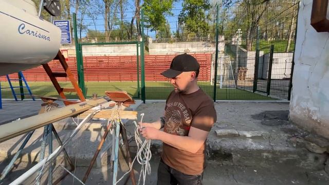 Яхта Харизма. Осмотр состояния мачты. Яхт-Клуб ❤️Ukraine Nikolaev смотреть онлайн