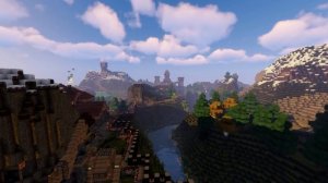 Minecraft Download Medieval Map/Mittelalterwelt || Cinematic || Falcons Rock - Version 2018