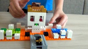Обзор Конструктор Лего Майнкрафт, Череп-Арена. Lego