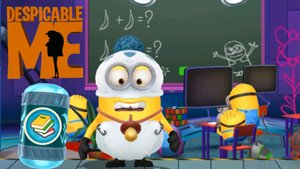 Миньон раш / Minion rush костюм МАЛЫШ открываем призовую капсулу Снова в ШКОЛУ комната с заданиями