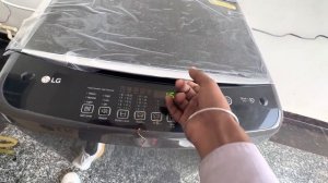 Lg Smart Inverter Fully-Automatic Top Load Washing machine full demo dheke kaise work karta hai yeh