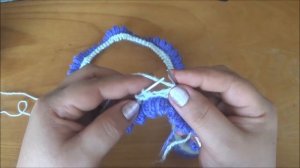 Ажурное платье спицами для девочки . Часть 1 - вяжем узор подола