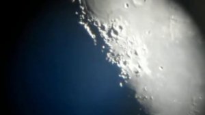 moon through 12.5 dob telescope