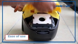 Karcher VC 1 - Dry Vacuum Cleaner: Reusable Bags