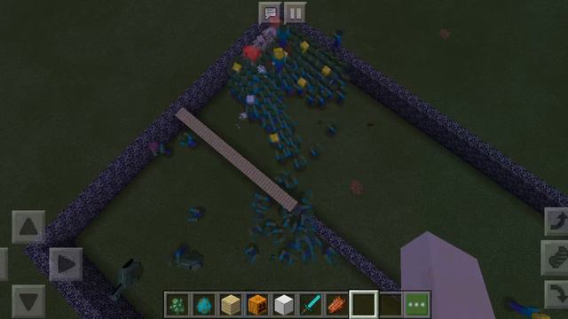 Minecraft/100 zombie vs 5 golem . Кто победит ? смотреть онлайн