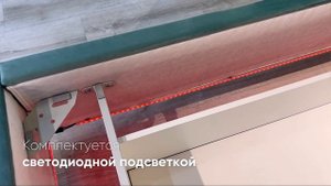 Мягкая кровать Валенсия, три вида оснований! Парящее основание с подсветкой. Обзор от Эльба Мебель.