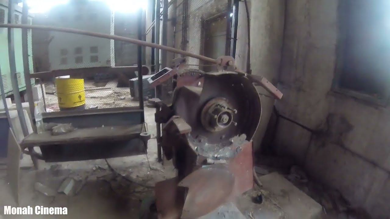 7 из 7 Заброшенный завод Мостовые краны Разобранные станки смотреть онлайн