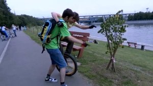 Уницикл, обучающее видео