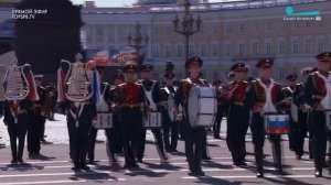 Parade of Victory. Russian drummers