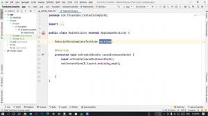 Android Bangla Tutorial 7.44 - Material autocompletetextview example in android studio