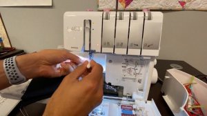 Creating a Flatlock seam with BERNINA L460 / L450