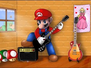 Super MARIO on GUITAR/ Супер Марио на гитаре