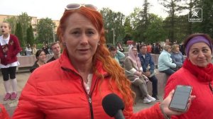 Как отметили юбилей Воскресенска в микрорайоне Лопатинский