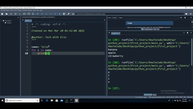 Python Tutorial for Beginners #6: For Loops смотреть онлайн