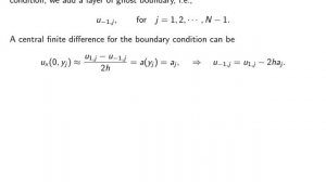 ch11 5. Laplace equation with Neumann boundary condition.  Wen Shen