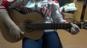 Видео урок на гитаре. Нам хватит. бой