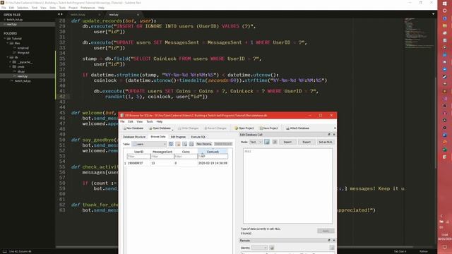 Adding an economy - How to build a Twitch bot in Python - Part 7 смотреть онлайн