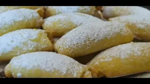 Домашнее печенье с яблоками. Рулетики с яблочной начинкой.