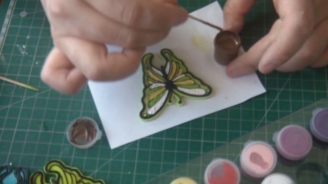 ПОЛИМЕРНАЯ ГЛИНА + ВИТРАЖНЫЕ КРАСКИ + АКРИЛОВАЯ ЭМАЛЬ * ЭКСПЕРИМЕНТ * POLYMER CLAY * DIY