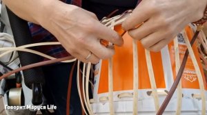 ПЛЕТЕНИЕ КАШПО "Milky Way" ИЗ полиРОТАНГА своими руками просто и быстро Мастер класс от дилетанта