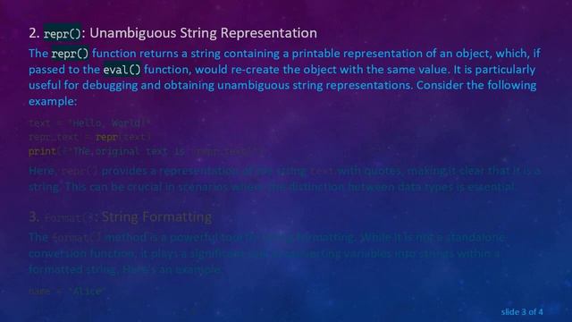 Exploring Built-in String Conversion Functions in Python