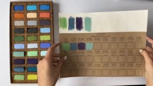 Обзор набора пастели EARTHBERRY | “Заповедная роща»