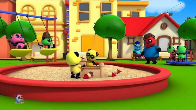 он веселый хорошо молодец | 3D детские стишки | He Is A Jolly Good Fellow | Baby Bao Panda Russia