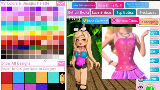 Sunset Island BUT I Can Only Wear Barbie’s Outfit! Roblox Royale High Barbie | LauraRBLX смотреть онлайн