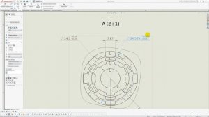 Solidworks. Урок 13.2 ДОПУСКИ и ПОСАДКИ размеров по ГОСТ ЕСКД - создание чертежа