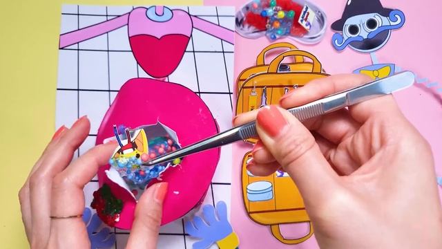 DIY♥ Daddy Long Legs Cures Mommy Long Legs In The Shredder - Poppy Playtime Chapter2 Gaming Book смотреть онлайн