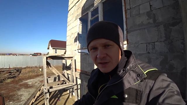 Монтаж датчика движения своими руками. Ставлю прожектора на объекте. Схема монтажа. Строю сам. смотреть онлайн