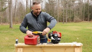 Echo GT 225 Weed Eater Grass Trimmer Setup & First Start