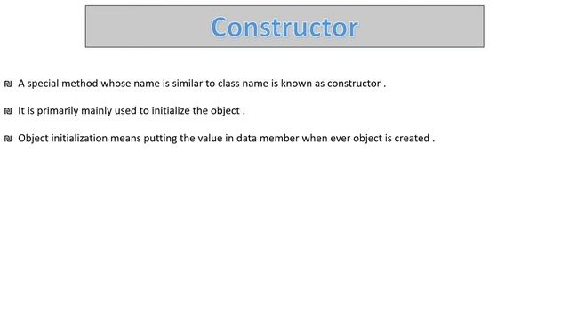 Basic of constructor (in hindi)||Constructor|| JAVA || смотреть онлайн