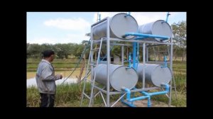 3 поднимаем воду с низу в верх без насоса и электричества