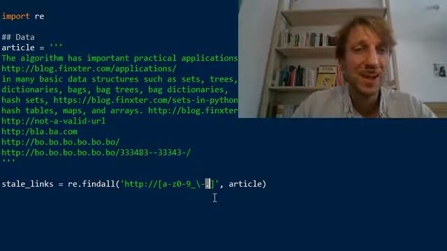 Python One-Liners | Learn Regex | Finding Nonsecure HTTP URLs