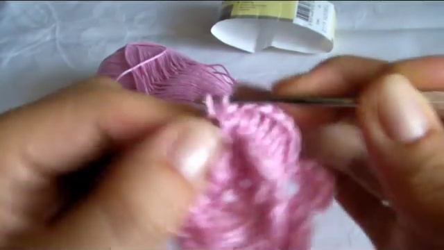 Вязание крючком: многоярусный цветок смотреть онлайн