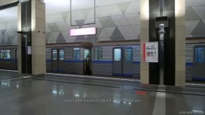 На Яузе по Люблинско-Дмитровской линии метро // 23 марта 2019