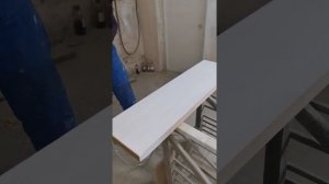 Нанесение патины на ступень 'патинирование)