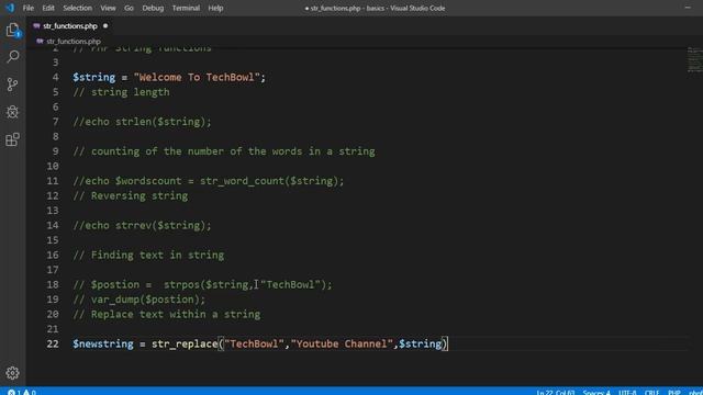 Basic String Functions in PHP (with Examples)