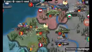 Укрепление в Европе.1950 год за СССР в игре World Conqueror 4(#4)