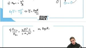 Две частицы с одинаковыми зарядами и отношением масс m2/m1 =2 влетели в однородные - №29894