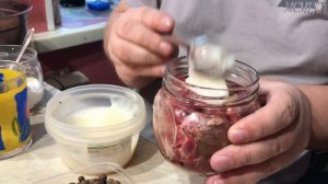 Тушёнка из говядины с жареным луком! ГОТОВИМ ДОМА