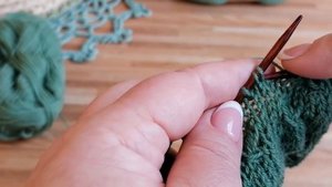 Вязальные зарисовки  "Из лета? в зиму ❄"  Этюд 3 - Дропс Флора до и после стирки ? #дропсфлора