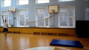Кувырок прыжком.