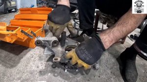 how to replace front wheel bearings - hyundai santa fe - как заменить передние ступичные подшипники